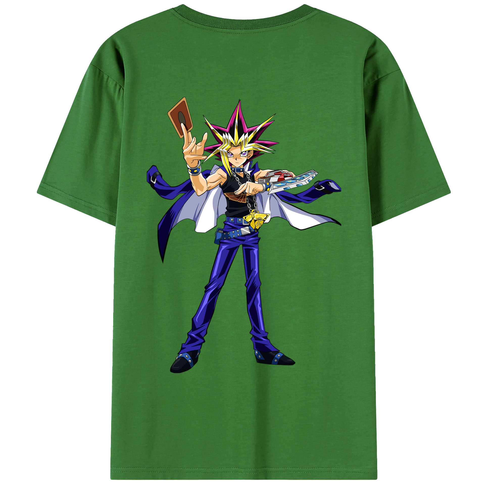 （画像用） 遊☆戯☆王 Yu-Gi-Oh! レディース半袖Tシャツ(バックプリント)